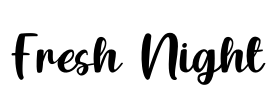 Fresh Night Font Image