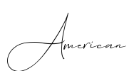 American Font Image