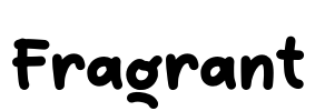 Fragrant Font Image