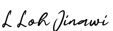 L Loh Jinawi Font Image