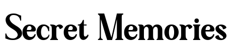 Secret Memories Font Image