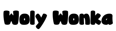 Woly Wonka Font Image