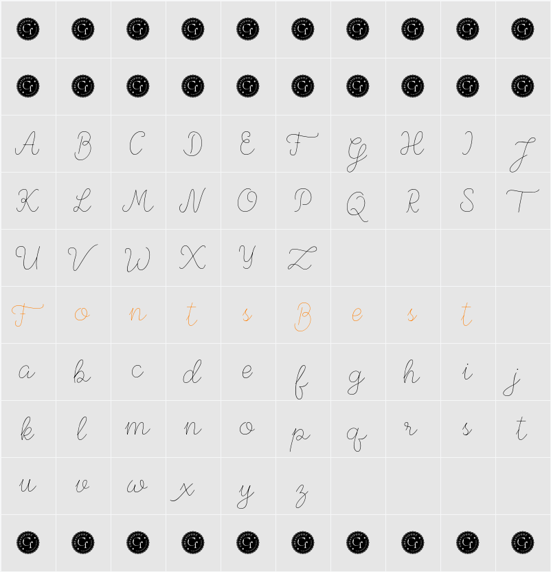 CF Mariline Demo Character Map