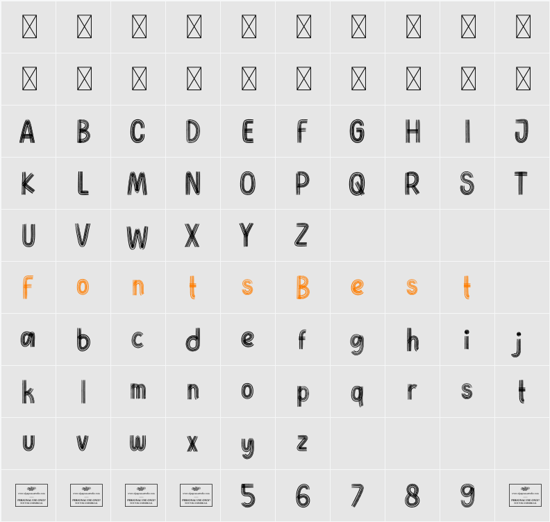 Doomed Free Character Map