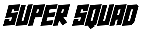 Super Squad Font Image