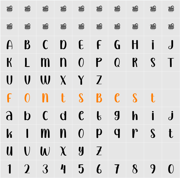 KUSENAC Trial Character Map