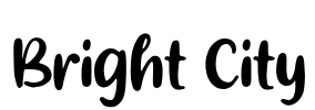 Bright City Font Image