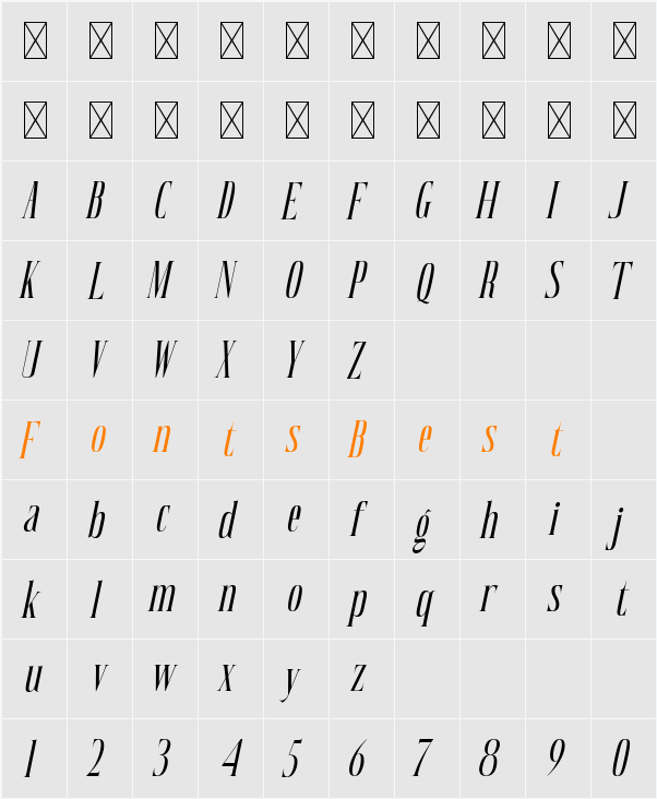 River SHINE Character Map