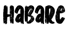 Habare Font Image
