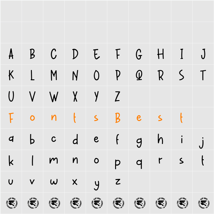 Lucky Yellow Demo Character Map