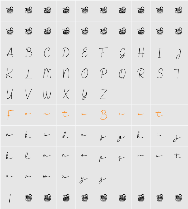 Ramsuty Trial Character Map