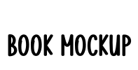 Book Mockup Font Image