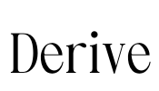 Derive Font Image