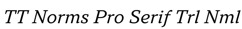 TT Norms Pro Serif Trl Nml Font Image