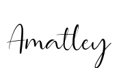 Amatley Font Image