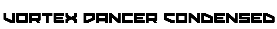 Vortex Dancer Condensed Font Image