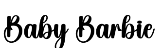 Baby Barbie Font Image