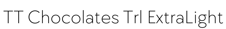 TT Chocolates Trl ExtraLight