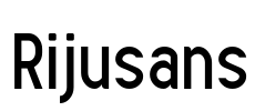 Rijusans Font Image