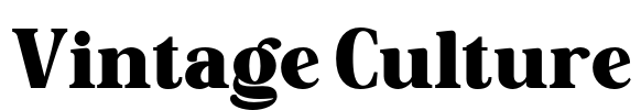 Vintage Culture Font Image