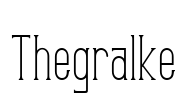 Thegralke Font Image