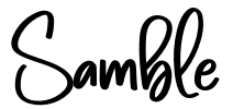 Samble Font Image