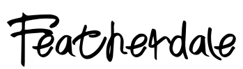 Featherdale Font Image