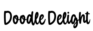 Doodle Delight Font Image