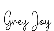 Grey Joy Font Image