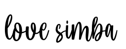 love simba Font Image