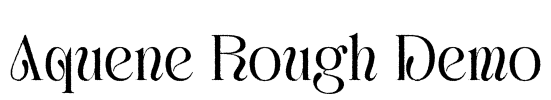 Aquene Rough Demo