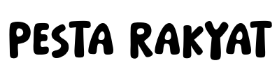 Pesta Rakyat Font Image