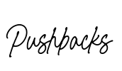 Pushbacks Font Image