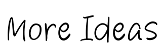 More Ideas Font Image