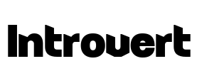 Introvert Font Image