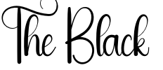 The Black Font Image