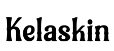Kelaskin Font Image