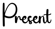 Present Font Image