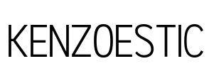 Kenzoestic Font Image