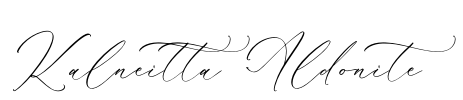 Kalneitta Aldonite Font Image