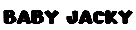 BABY JACKY Font Image