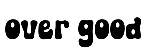 over good Font Image
