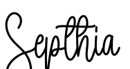 Septhia Font Image
