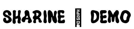 Sharine - DEMO Font Image