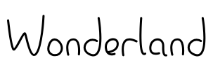 Wonderland Font Image