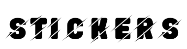 Stickers Font Image