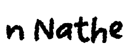n Nathe Font Image