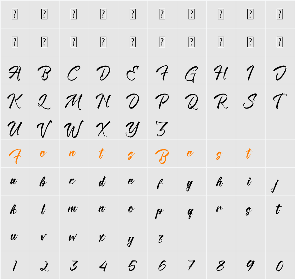 Arlenda Botteyk Character Map