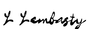 L Lembasty Font Image