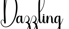 Dazzling Font Image